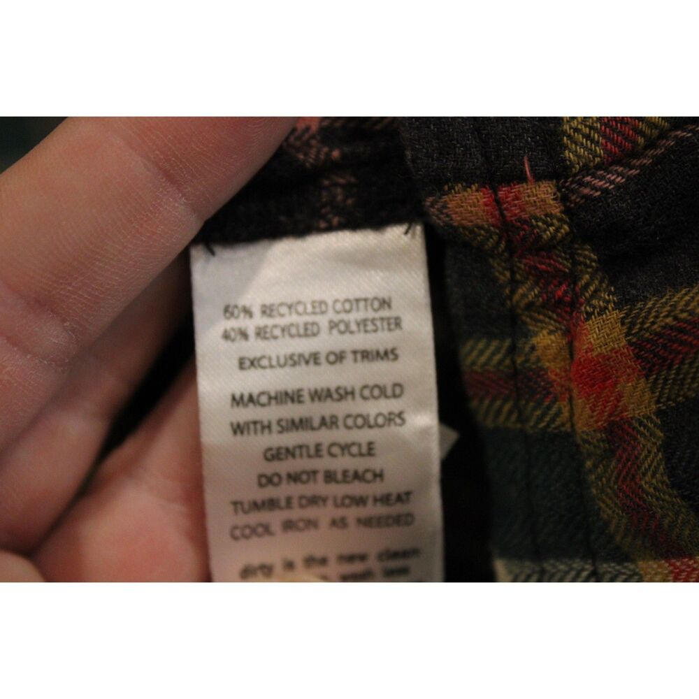 Toad&Co Re-Form Popover flannel shirt dress size xlarge - Picture 5 of 12